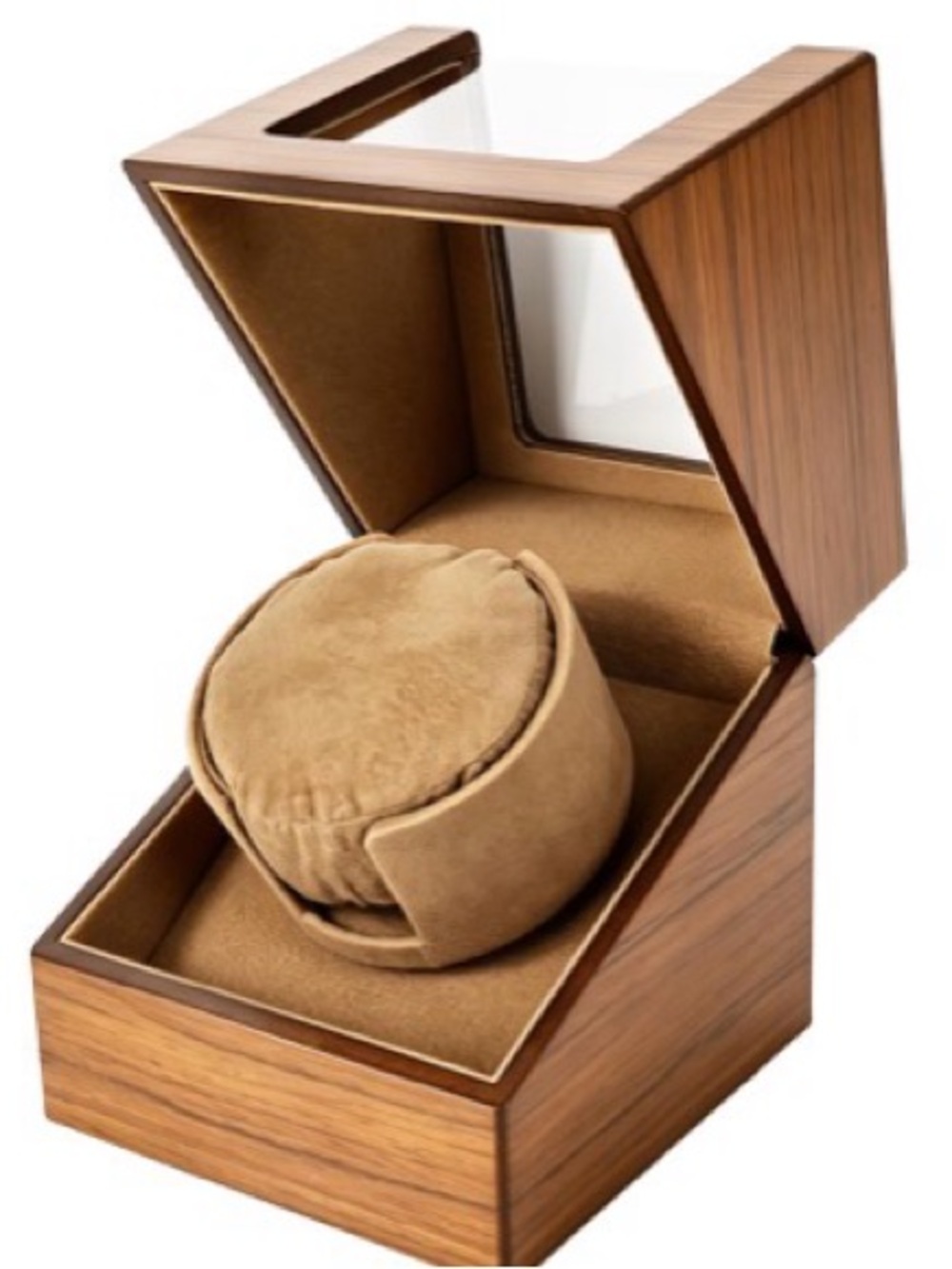 Automatic Single Watch Winder automatic watches TAN USB or Battery Operated